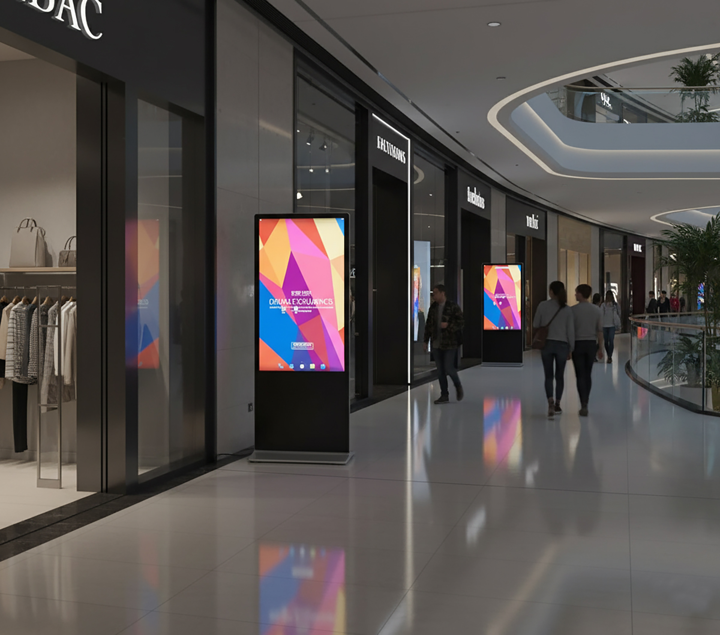 FLOOR STANDING DIGITAL SIGNAGE